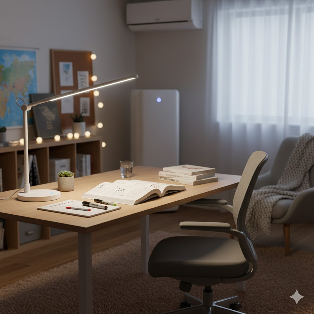 【受験生を応援!】勉強に集中できる「照明」の作り方と、親ができる電気のサポート ブログ