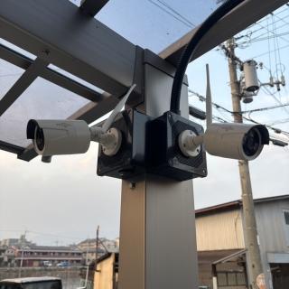 防犯カメラ工事03