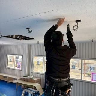 祝・オープン!ヨガ教室のLED照明工事をさせていただきました♪